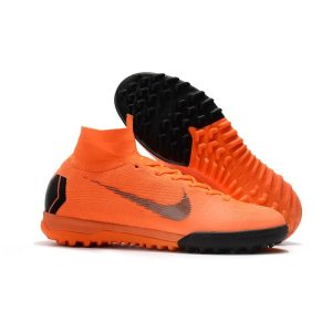 Nike Mercurial SuperflyX 6 Elite TF Kopačky Dětské – oranžově černá